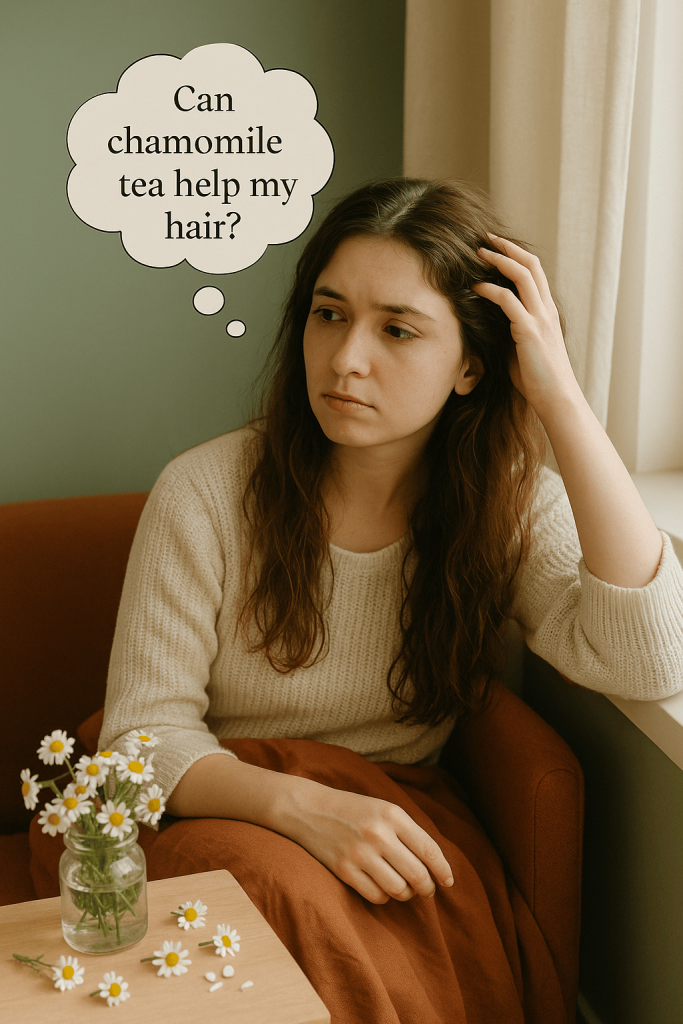 Can Chamomile Tea Help Your Hair Too