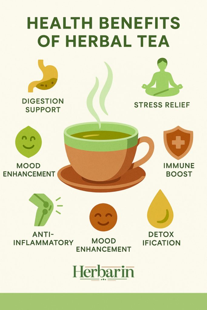 Health Benefits of Herbal Tea