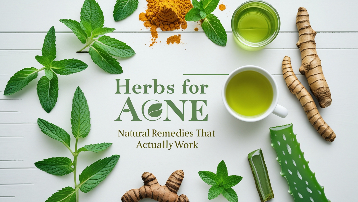 herbs for acne natural remedies